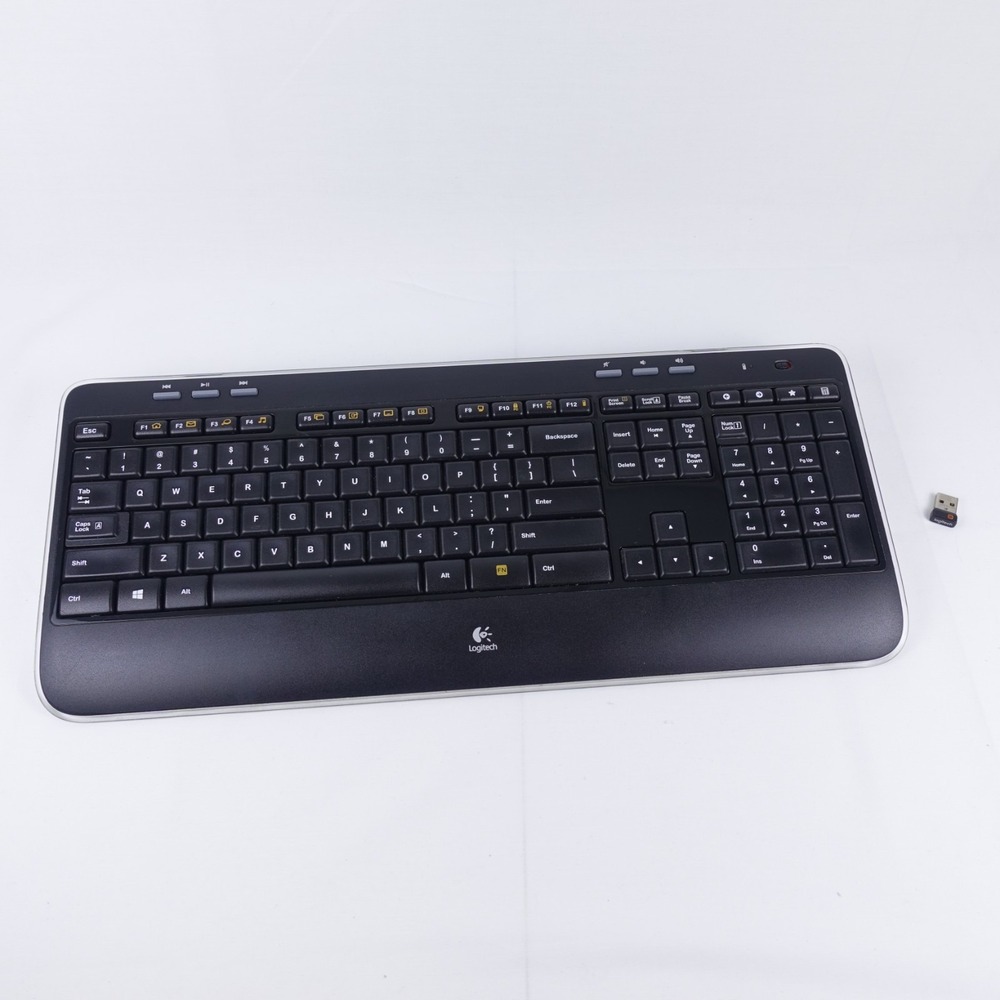 Logitech K520 Wireless Keyboard 820-006987 with Unifying Receiver Tested